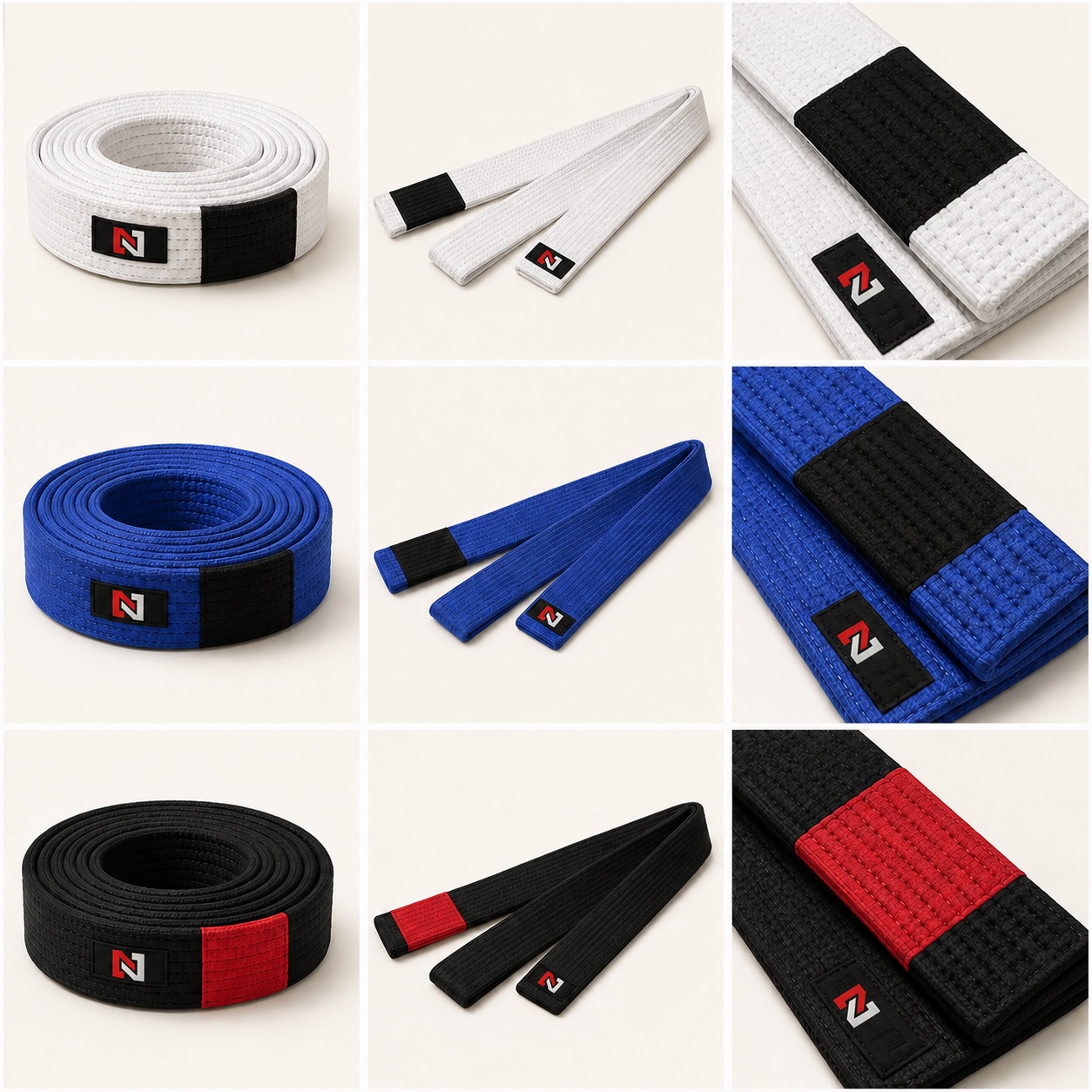 Foundation Rank Belt in White / Black rank bar